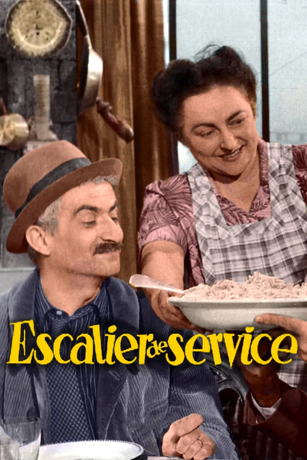 Escalier de service poster