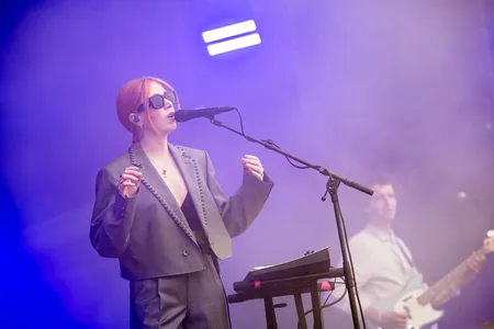 Robin Kester op Stage Four tijdens Pinkpop 2023