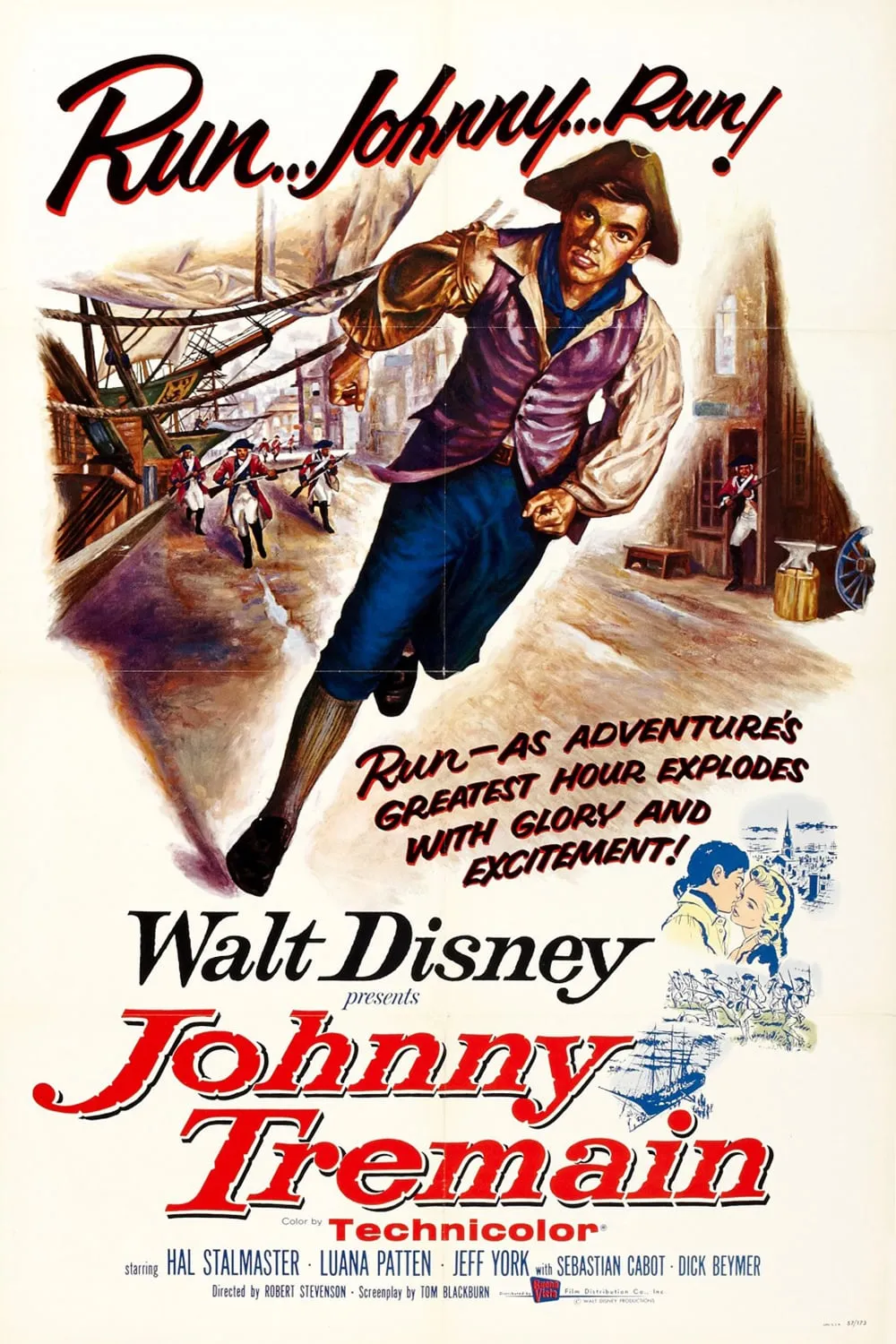 Johnny Tremain poster