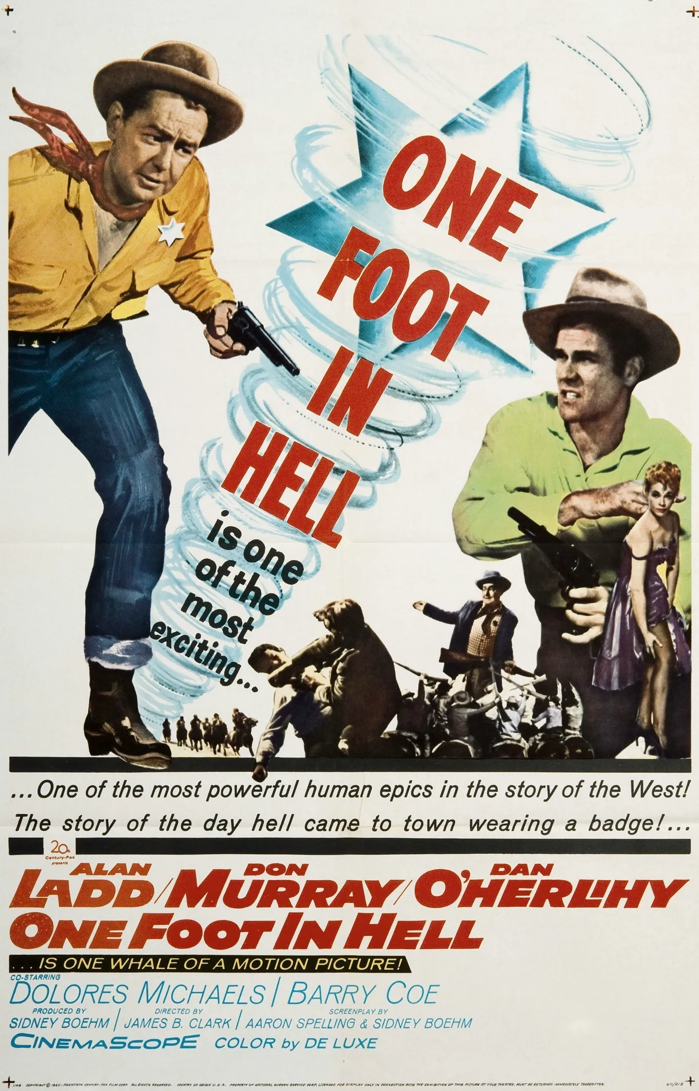 One Foot in Hell poster