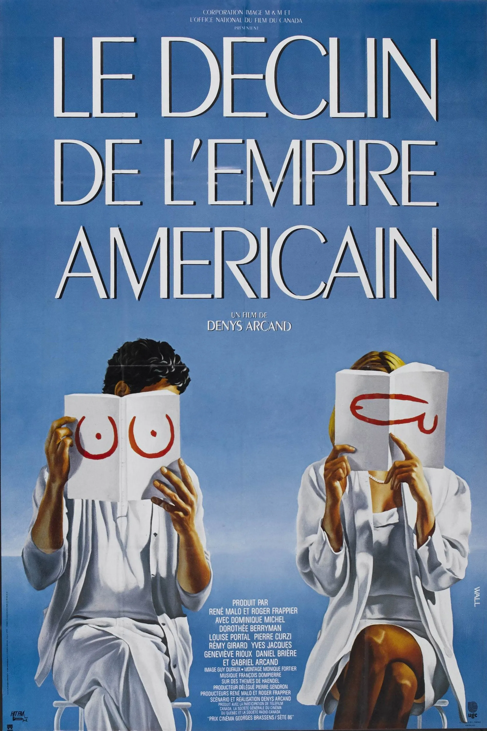 Le déclin de l'empire américain poster