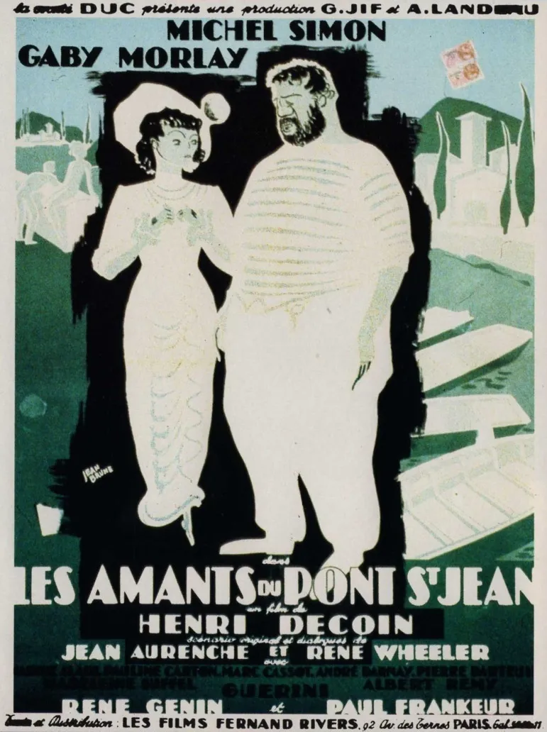 Les amants du Pont Saint-Jean poster