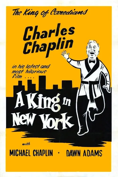 A King in New York poster