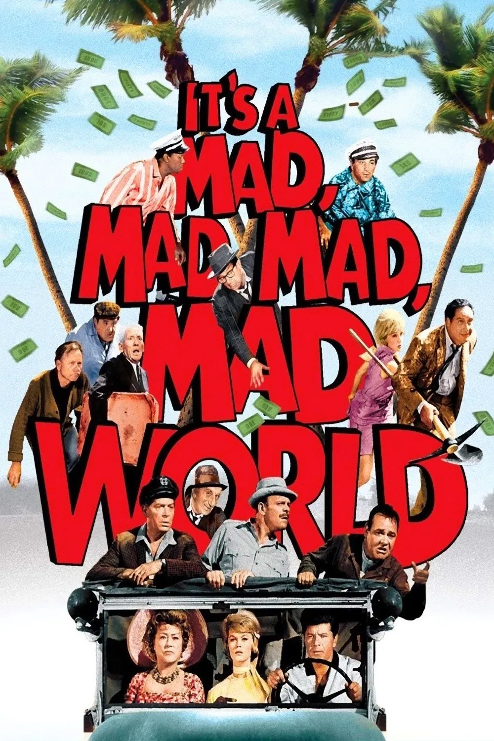 It's a mad, mad, mad, mad world poster