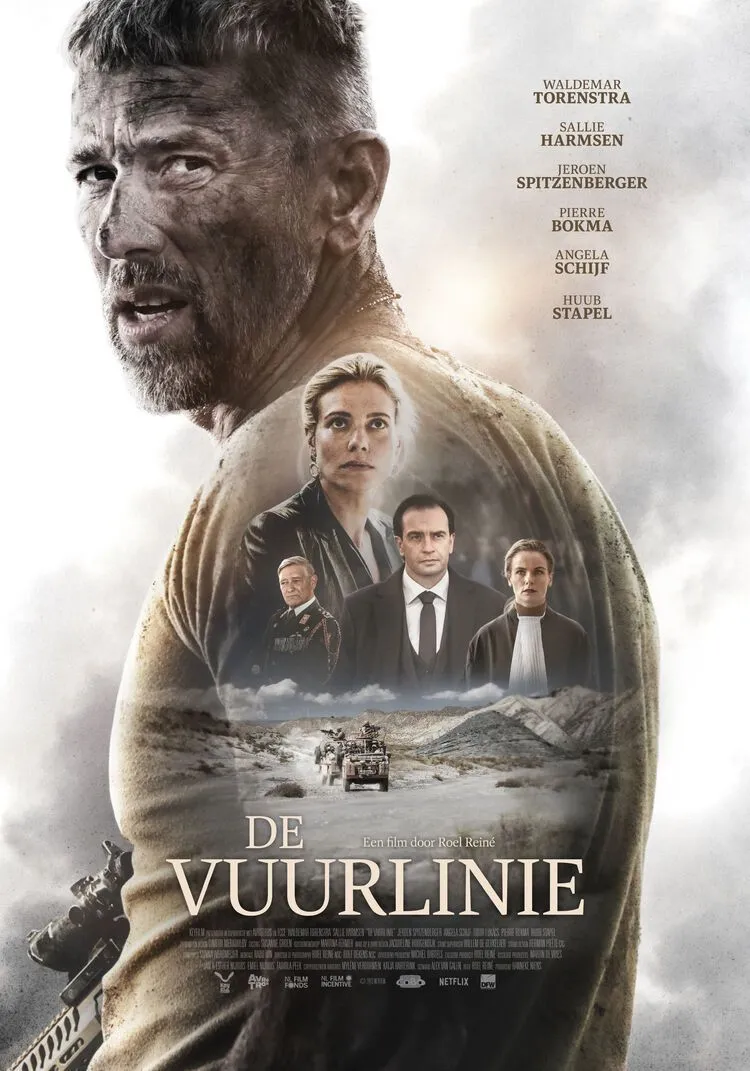 De vuurlinie poster