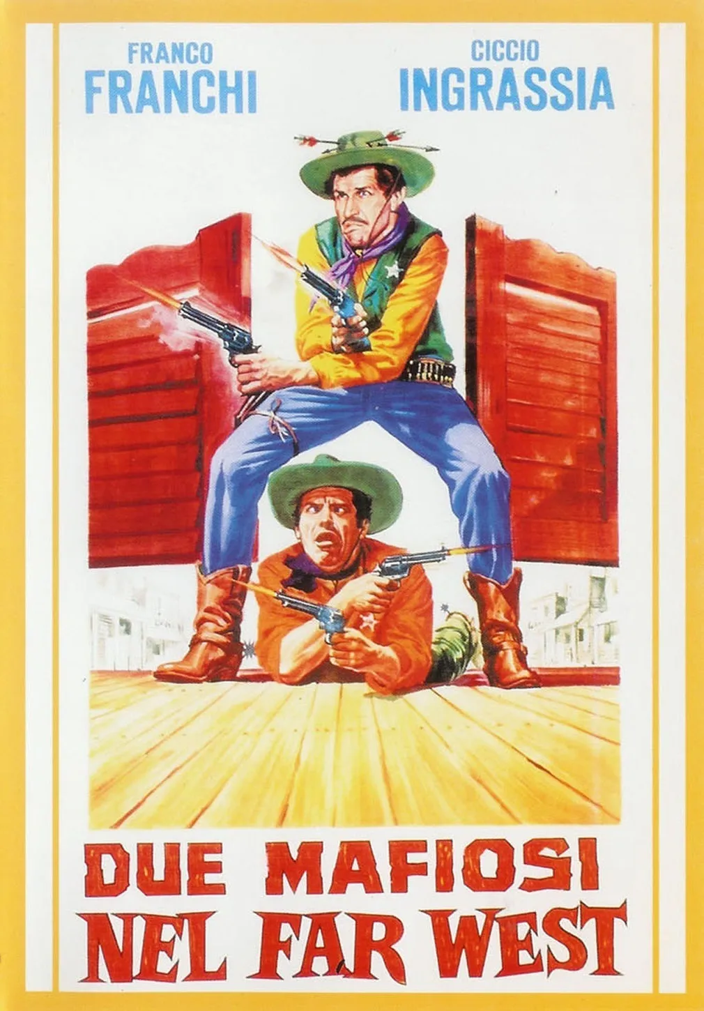Due mafiosi nel far west poster