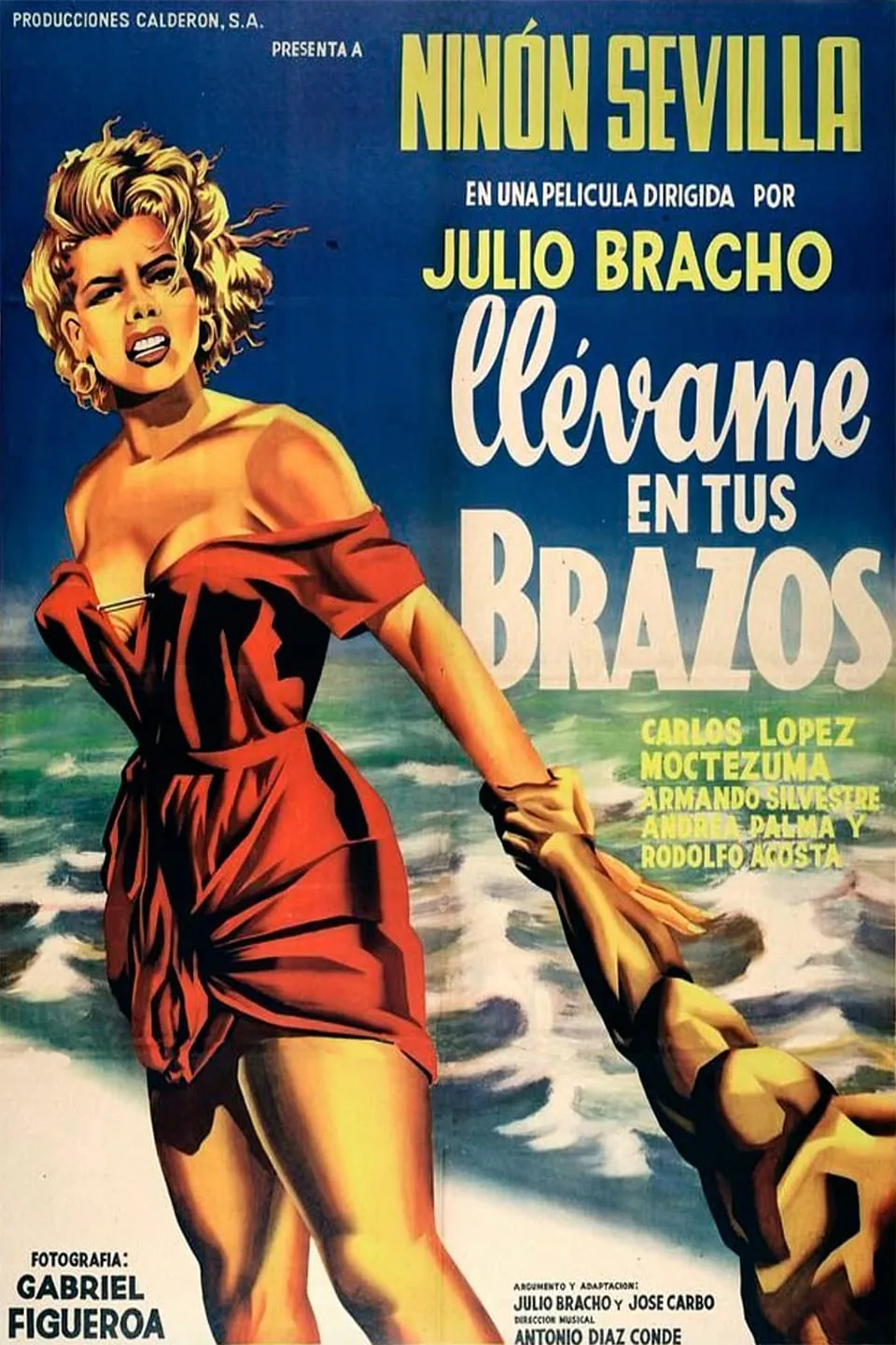 Llévame en tus brazos poster
