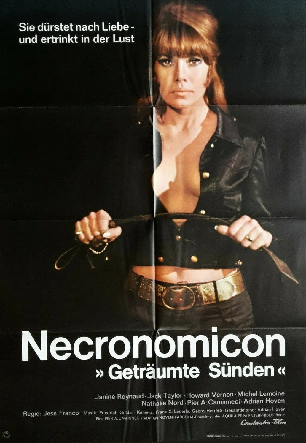 Necronomicon - Geträumte sünden poster
