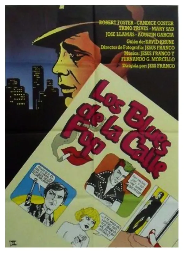 Los Blues de la calle pop poster