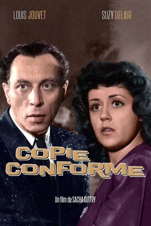 Copie conforme poster