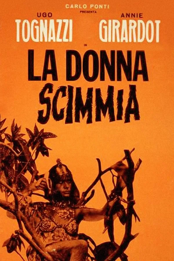La donna scimmia poster
