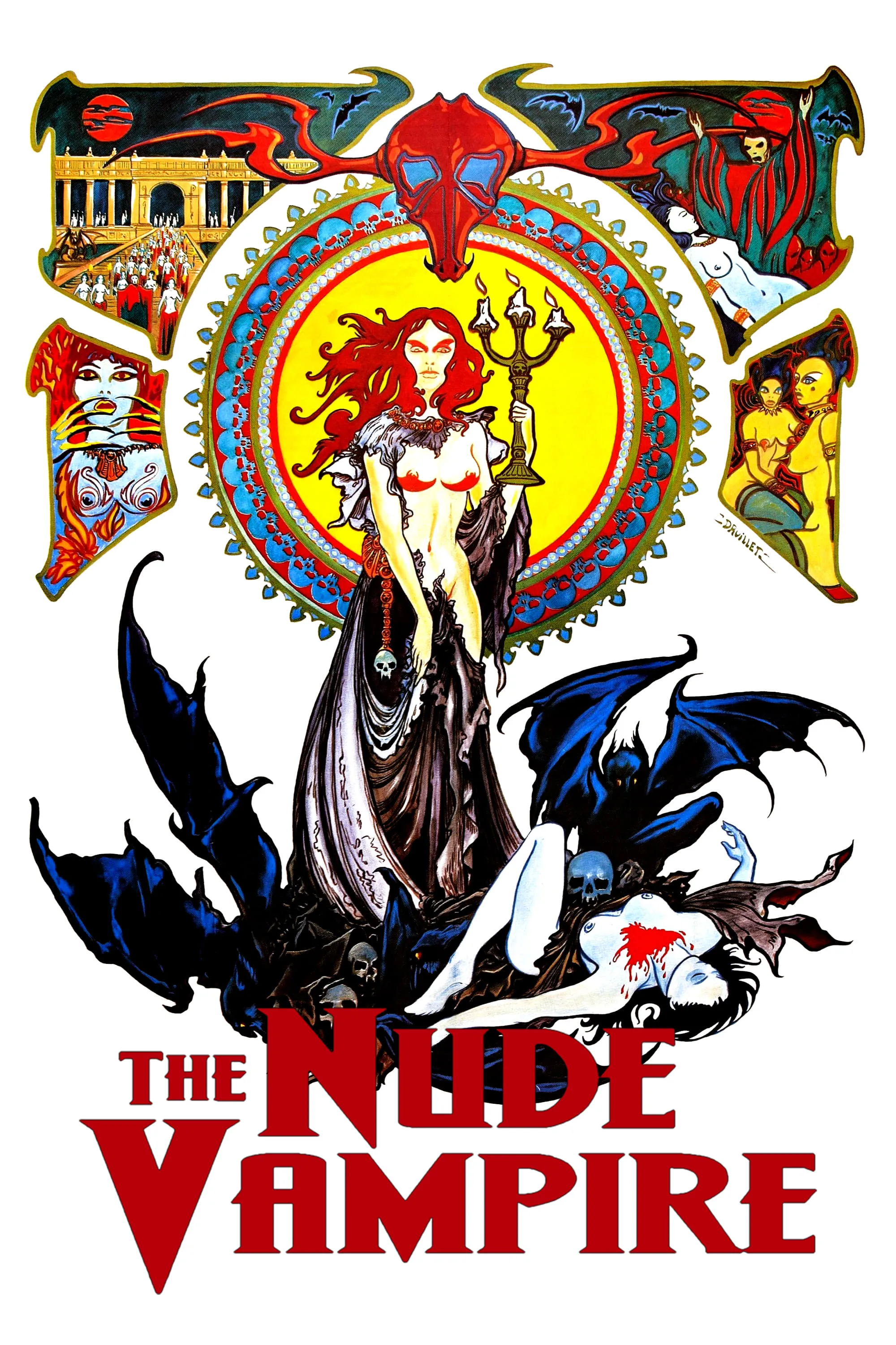 La Vampire nue poster