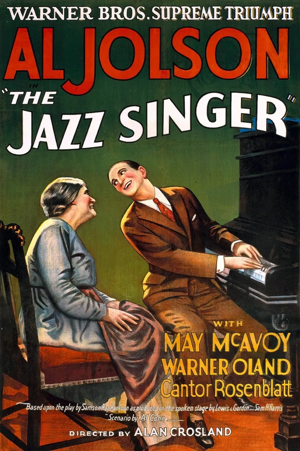 The Jazz Singer poster