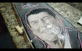 Een Ronald Reagan kunstwerk van Jesse Hughes