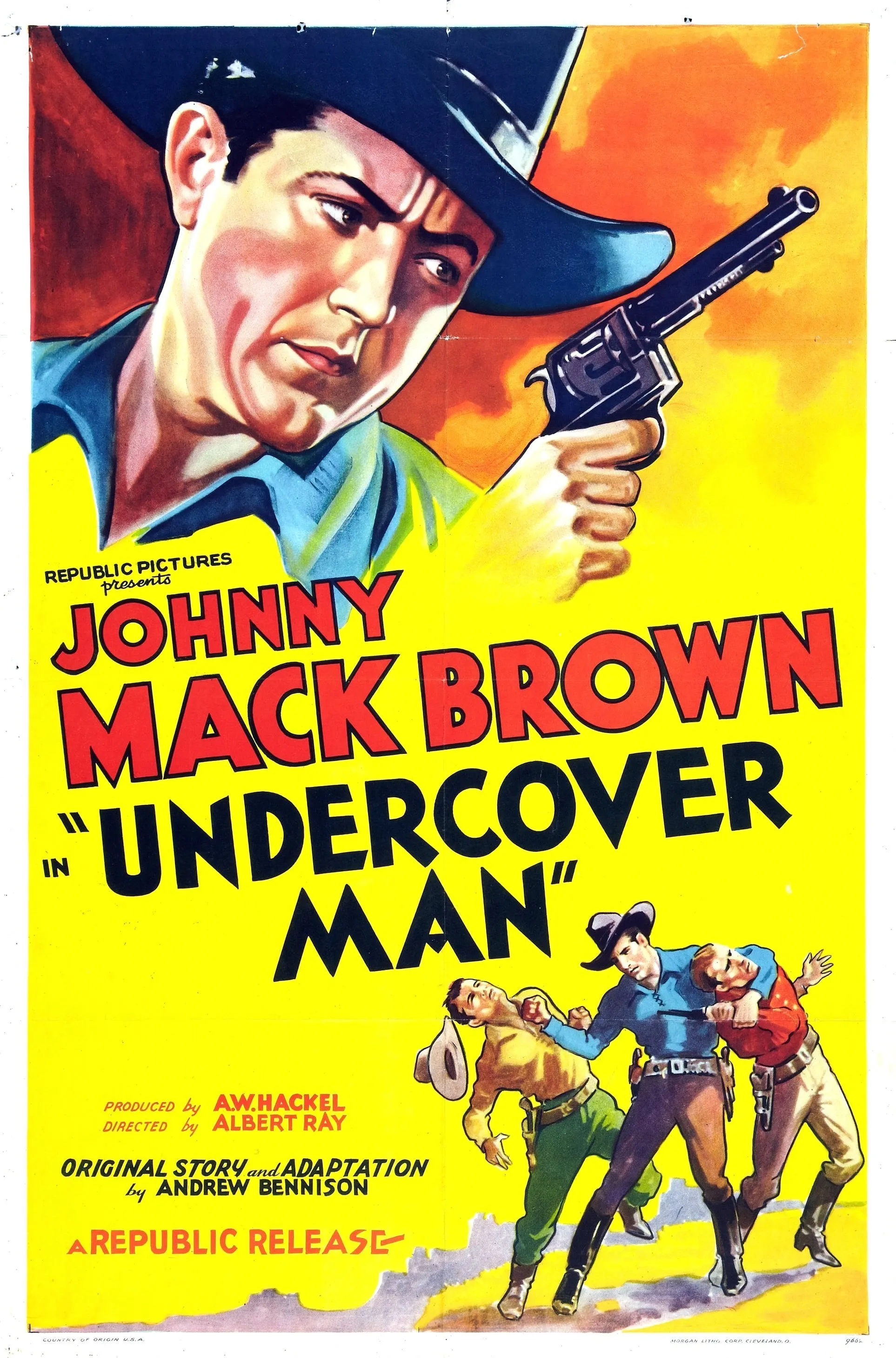 Undercover Man poster