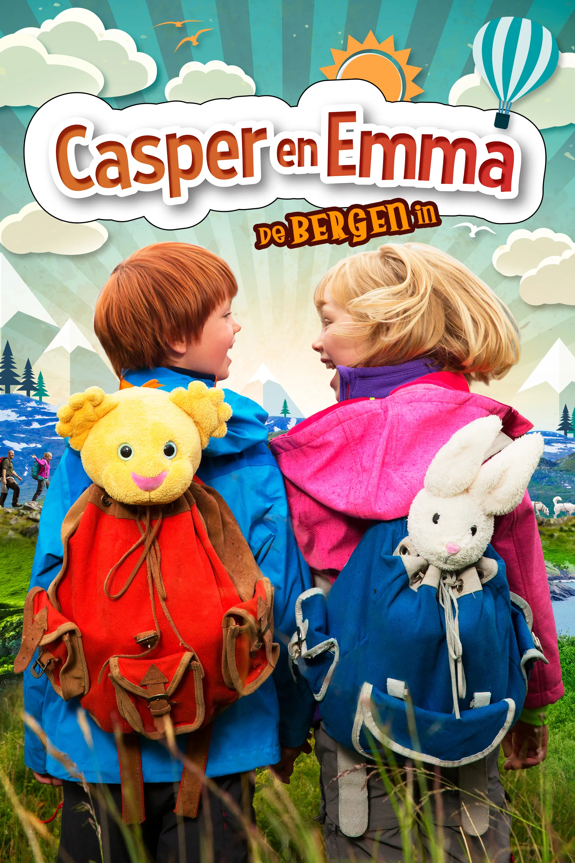 Casper & Emma - De Bergen In poster