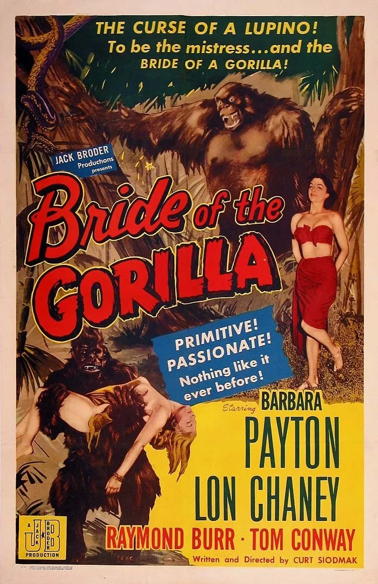 Bride of the Gorilla poster