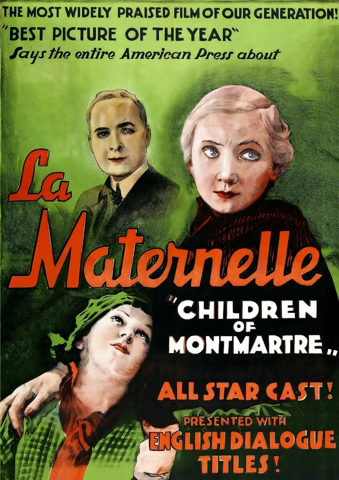 La maternelle poster