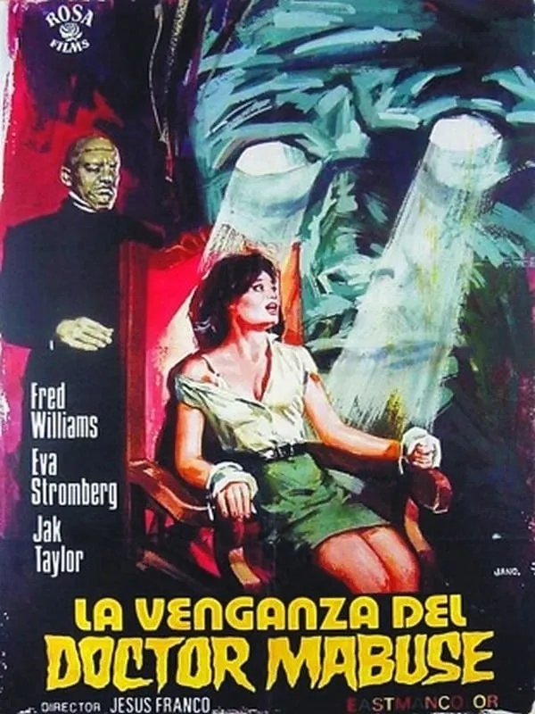 La venganza del Doctor Mabuse poster