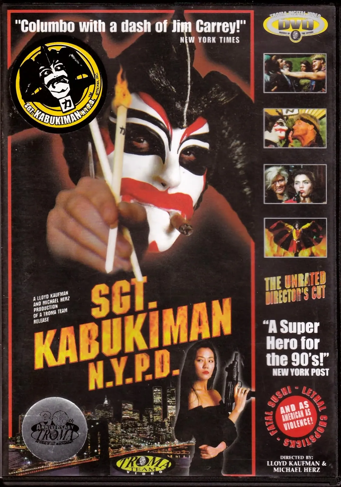 Sgt. Kabukiman N.Y.P.D. poster