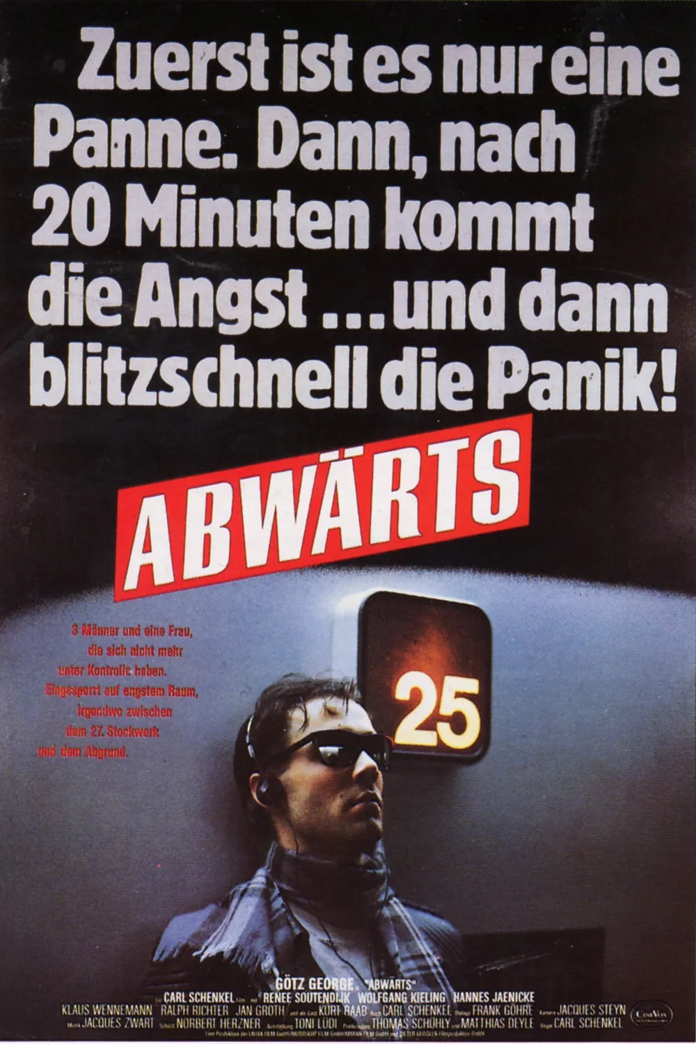Abwärts poster