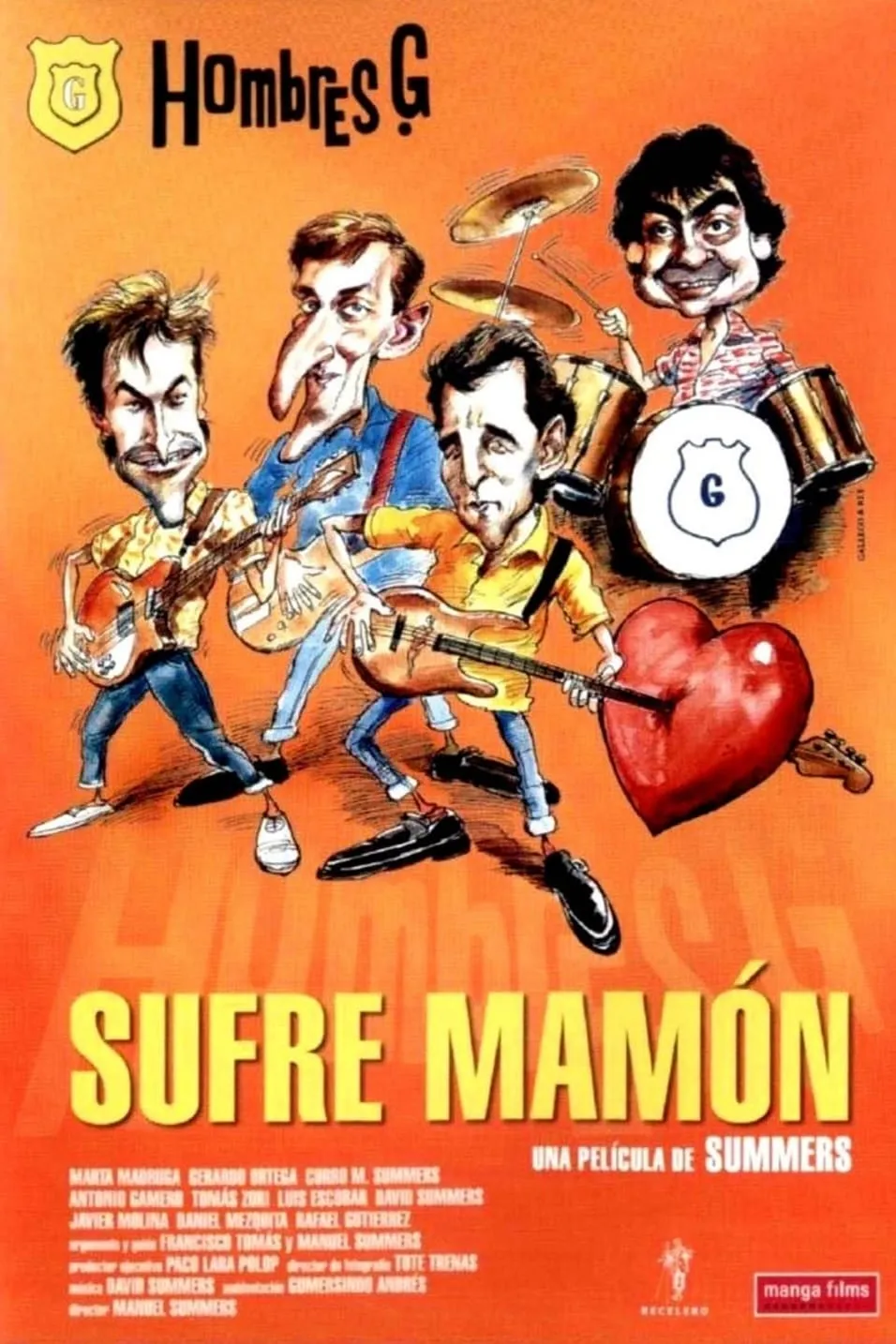 Sufre, mamón poster