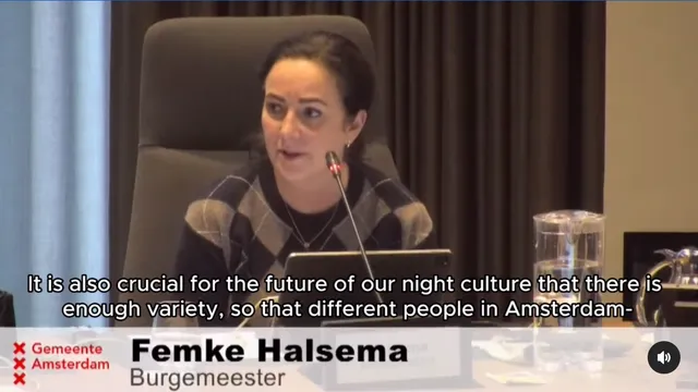 Burgemeester Femke Halsema