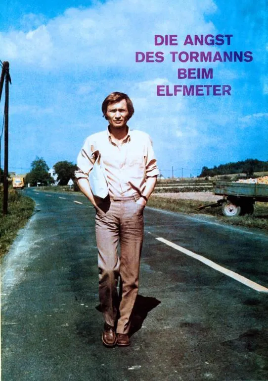 Die Angst des Tormanns beim Elfmeter poster