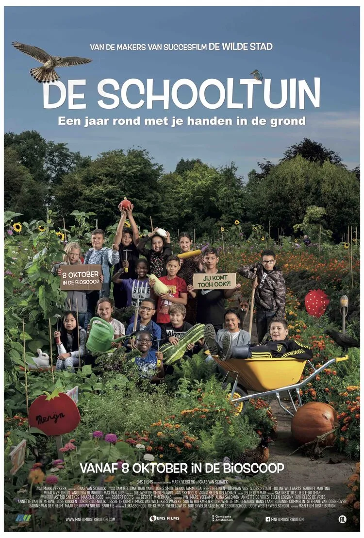 De schooltuin poster