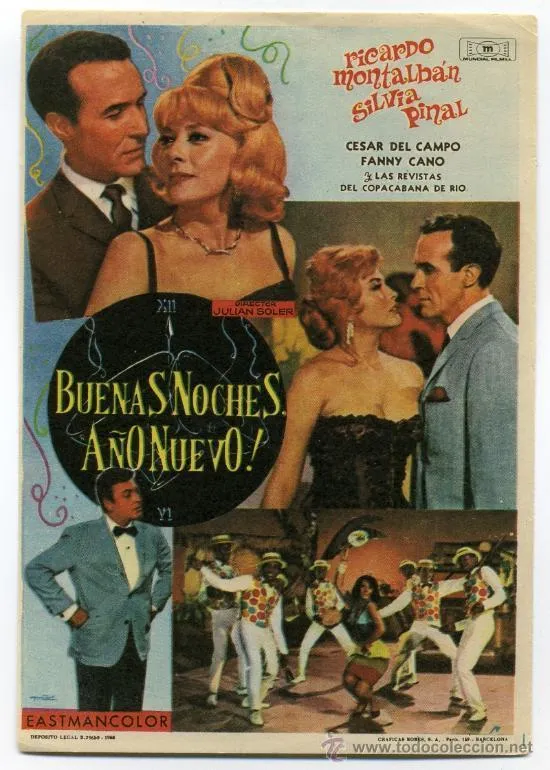 Buenas noches, año nuevo poster