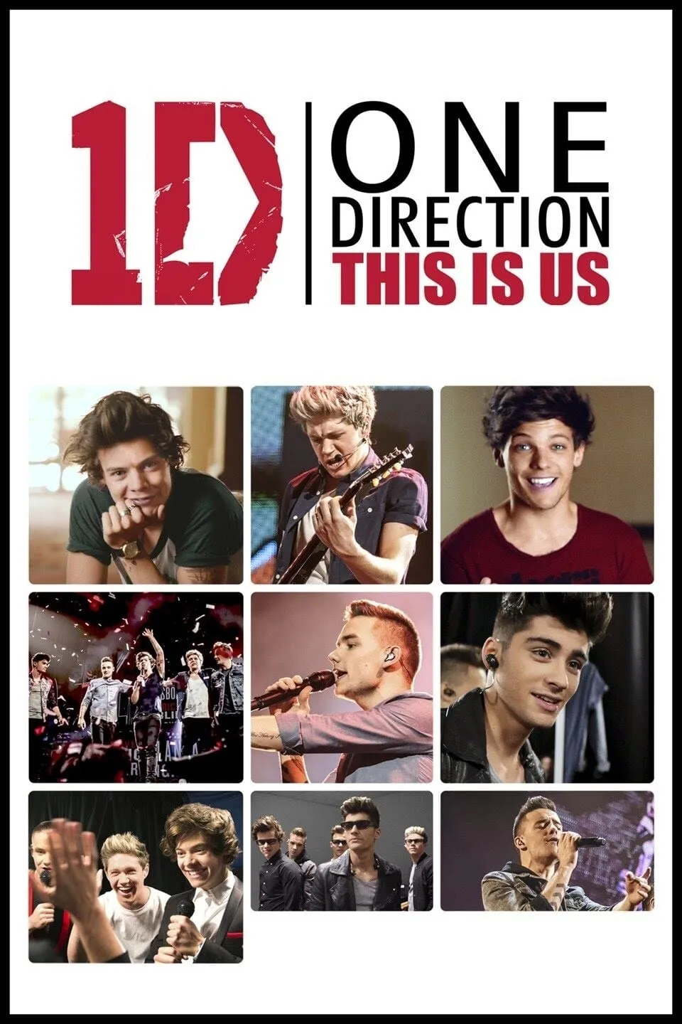 1D: This Is Us 3D poster