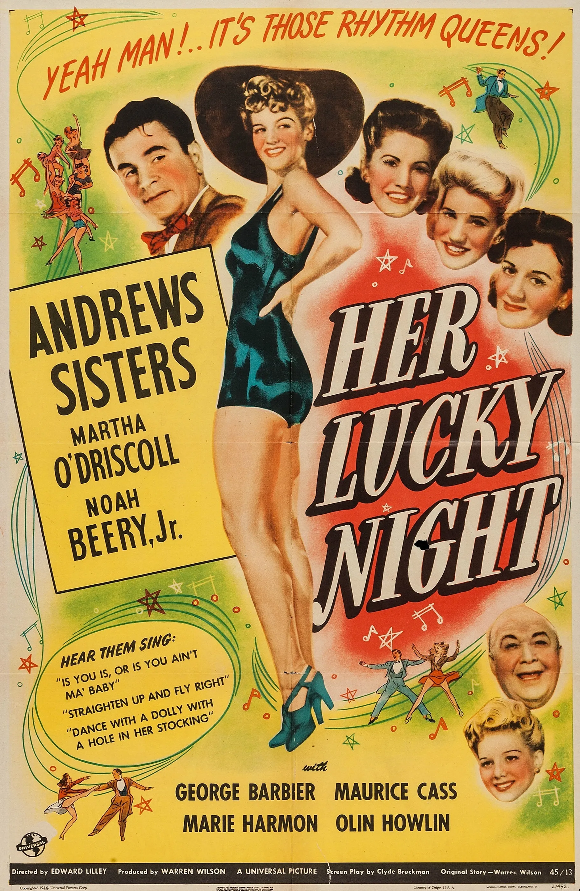 Her Lucky Night poster