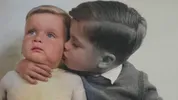 De twee broers als kleine jongetjes