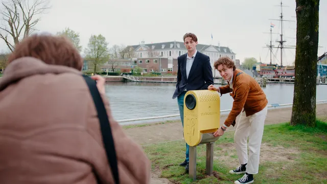 Plastic dromen, Pablo Cantatore (r) en Antonius Janssen