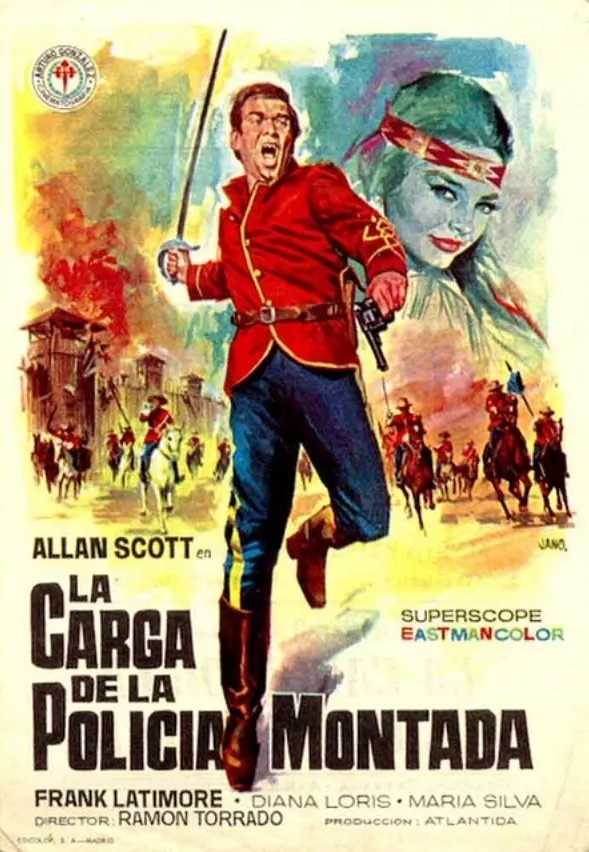 La Carga de la Policía Montada poster