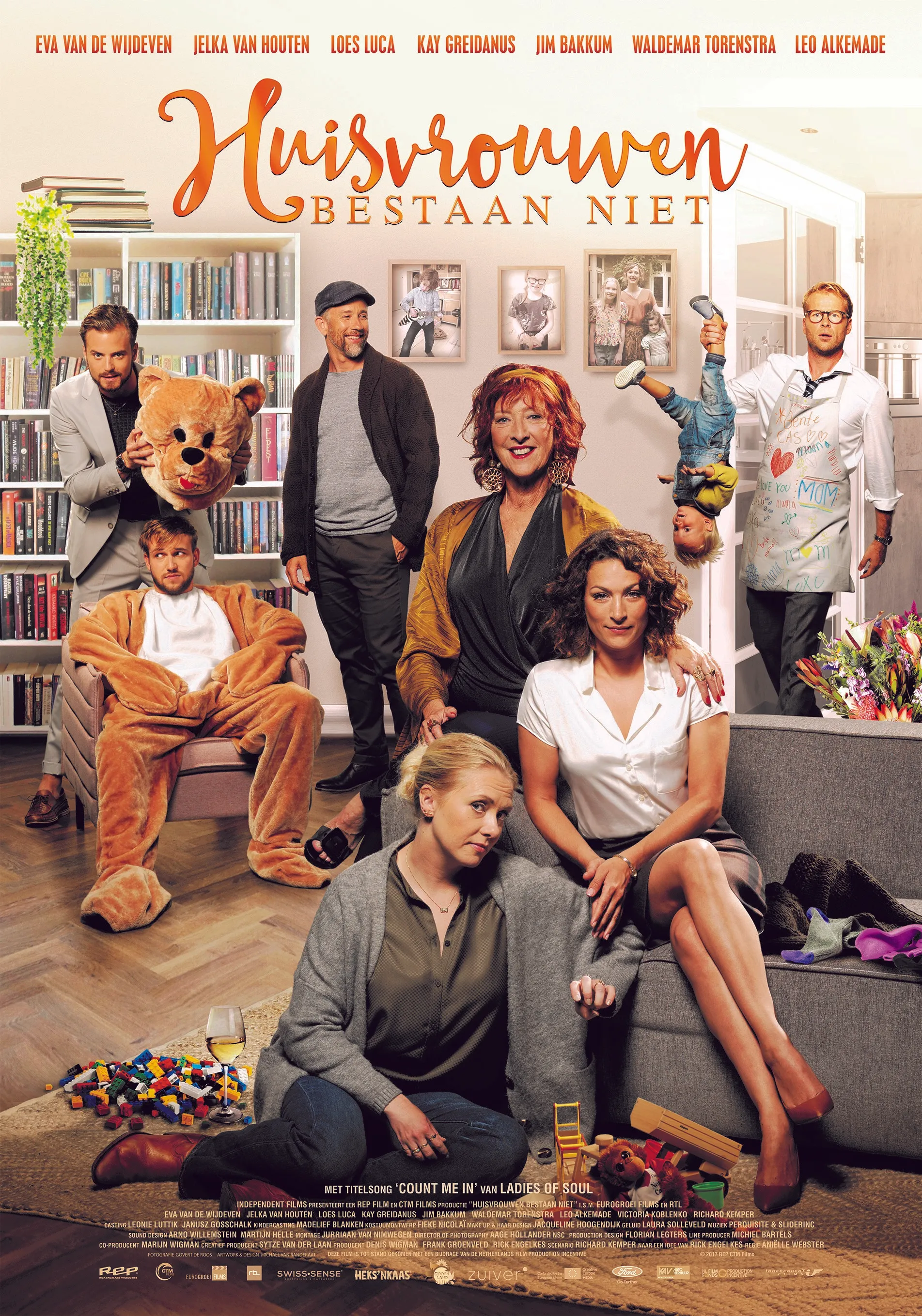 Huisvrouwen bestaan niet poster