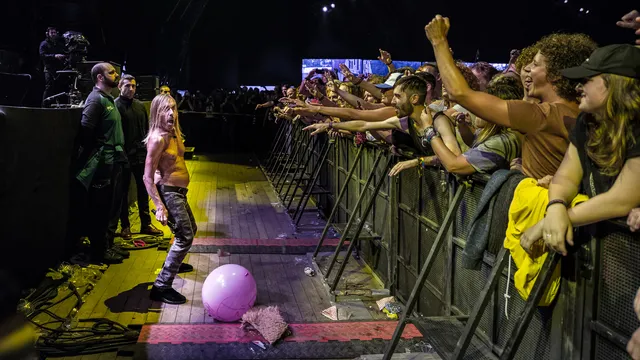 Iggy Pop op Lowlands 2017
