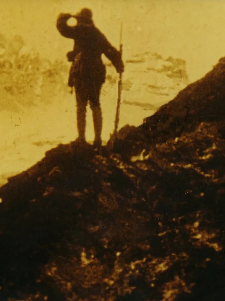 Su tutte le vette è pace poster