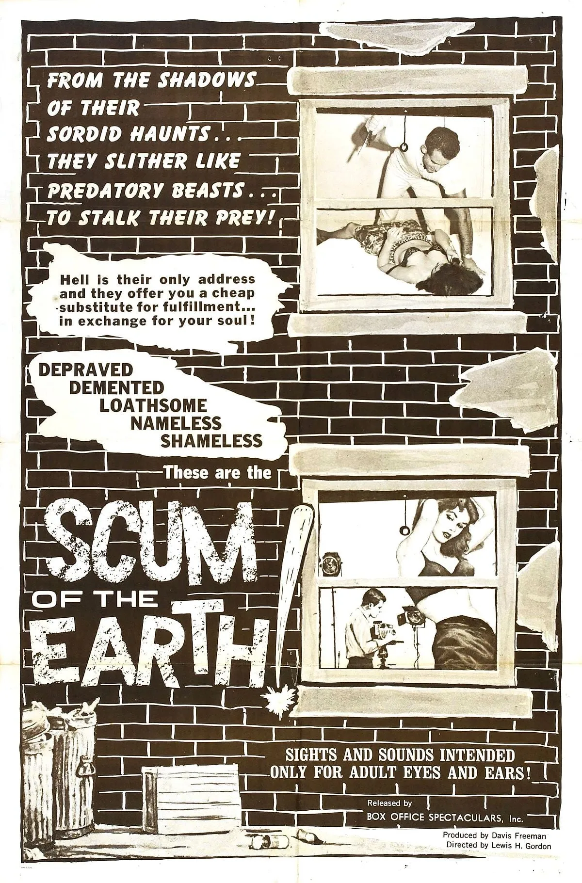 Scum Of The Earth poster