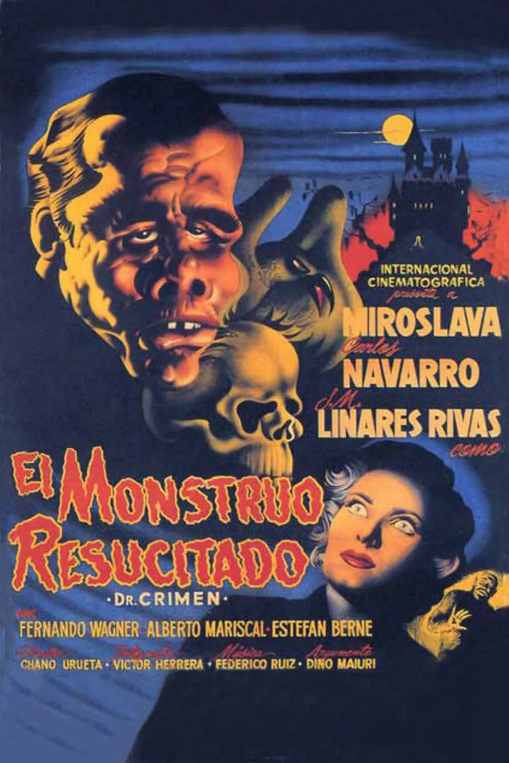 El Monstruo resucitado poster