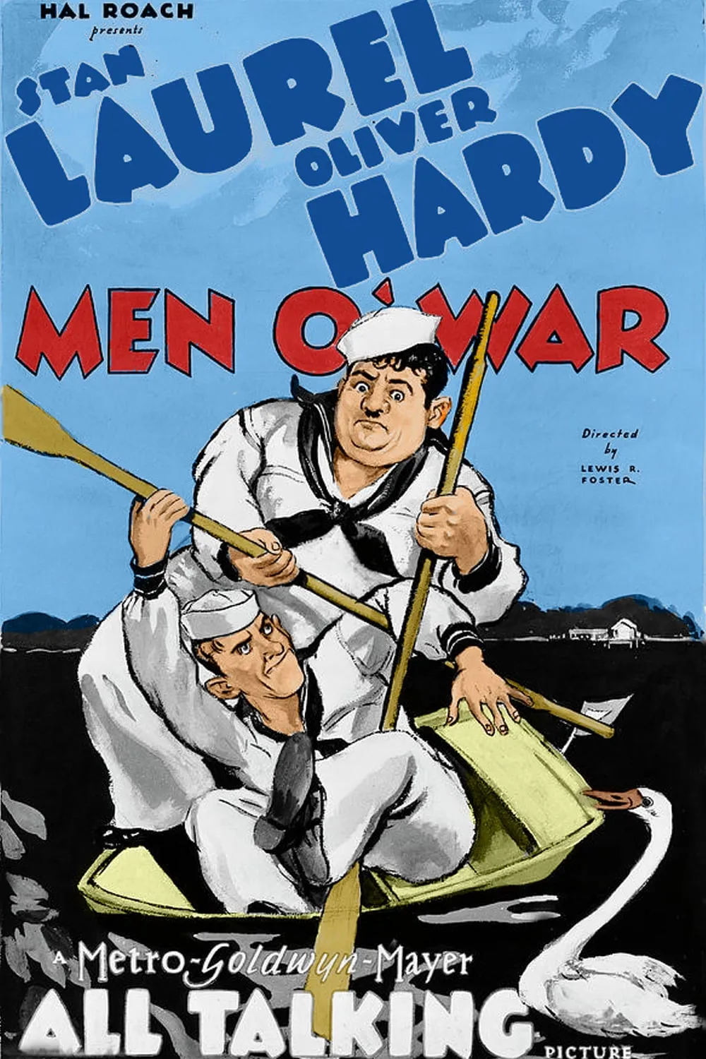 Laurel & Hardy: Men O'War poster