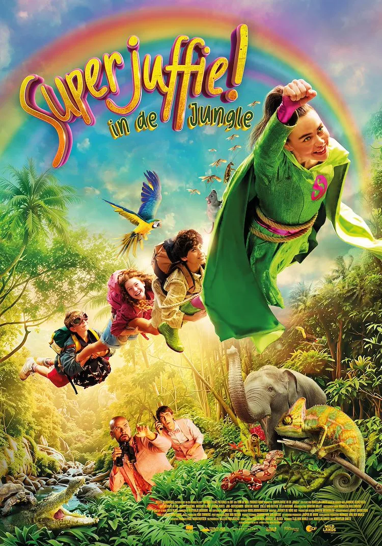 Superjuffie in de Jungle poster
