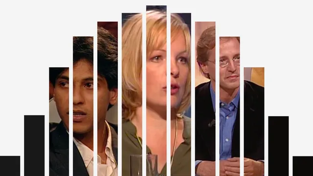 De drie winnaars van de podcastverkiezing. Van links naar rechts: Anil Ramdas, Beatrice de Graaf, Robbert Dijkgraaf.