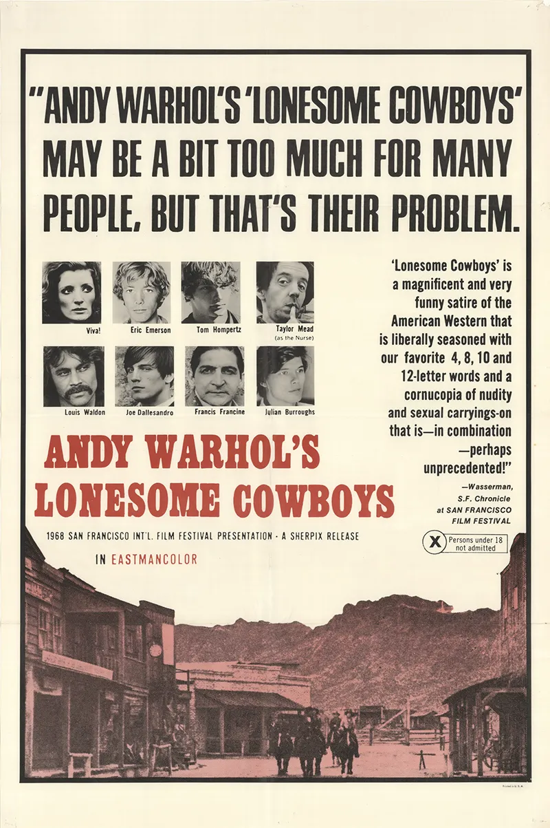 Lonesome Cowboys poster