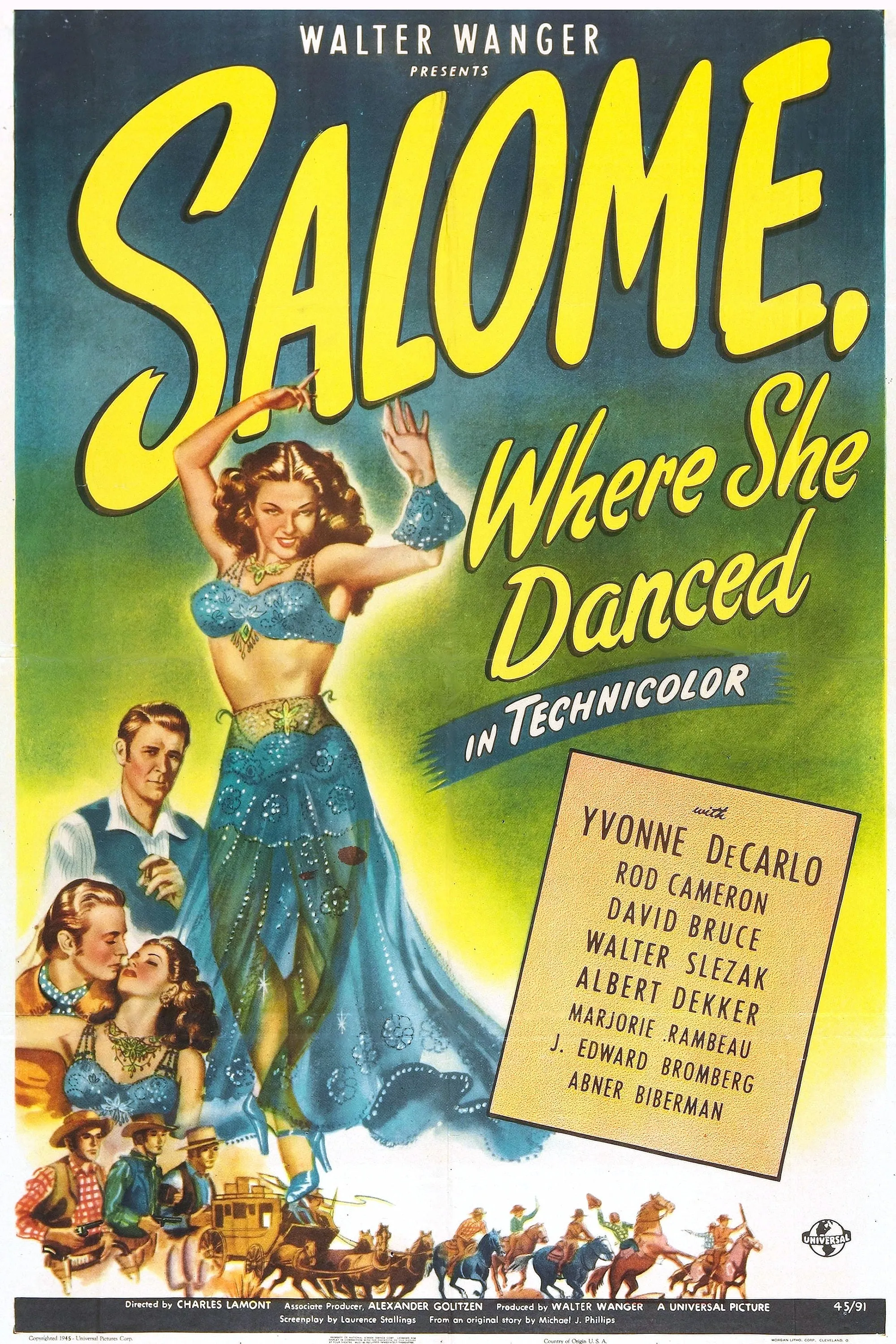 Salome, Where She Danced poster