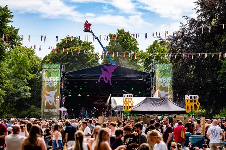 De sfeer op Werfpop 2026