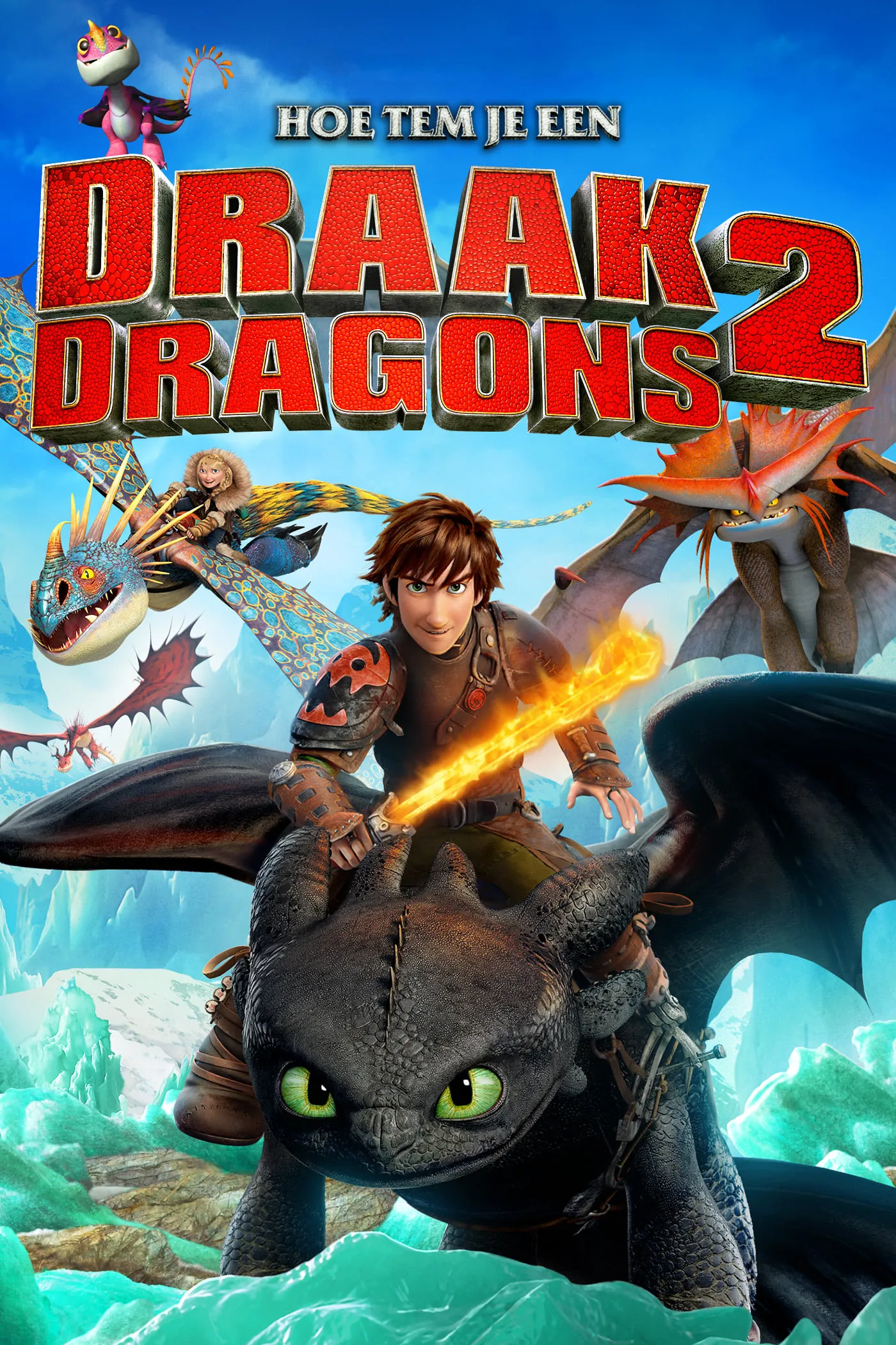 How to Train Your Dragon 2 poster