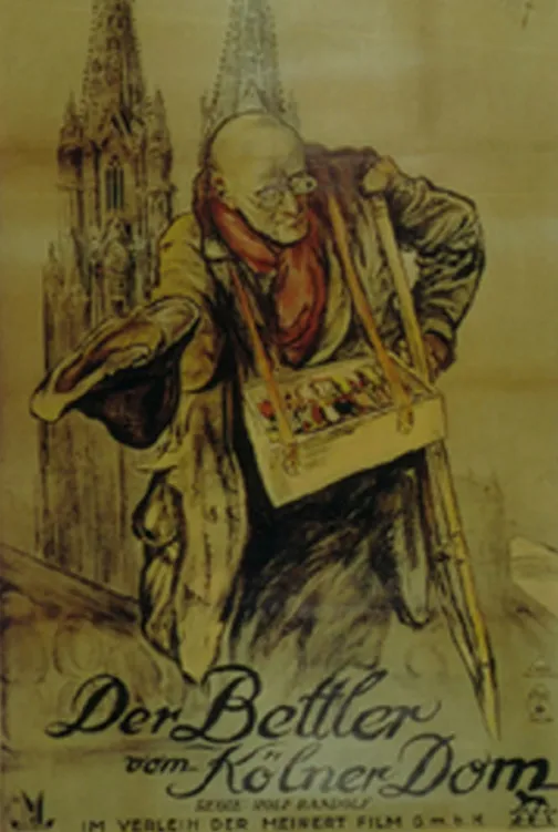 Der Bettler vom Kölner Dom poster