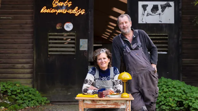 Boer Bert en Bibi staan voor de deur