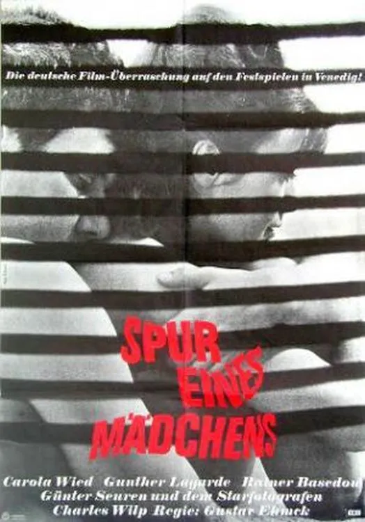 Spur eines Mädchens poster